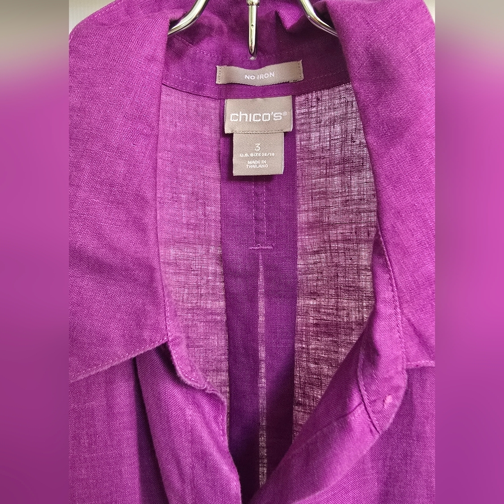 Chico's Purple Women's Shirt